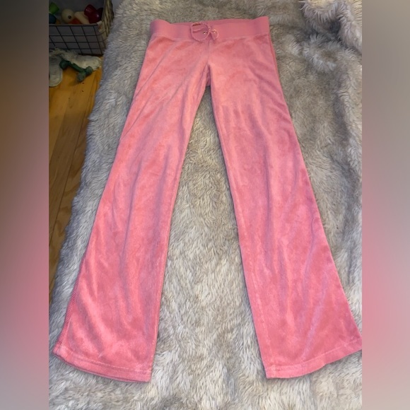 Juicy Couture Pants & Jumpsuits Y2k Terry Pink Salmon Color Juicy
